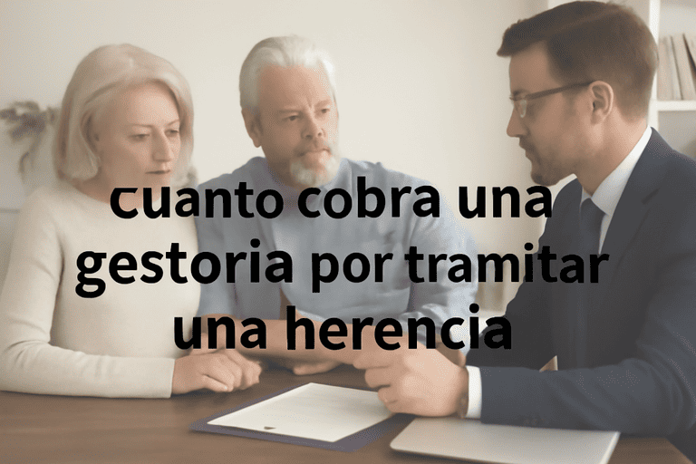 cuanto cobra una gestoría por tramitar una herencia