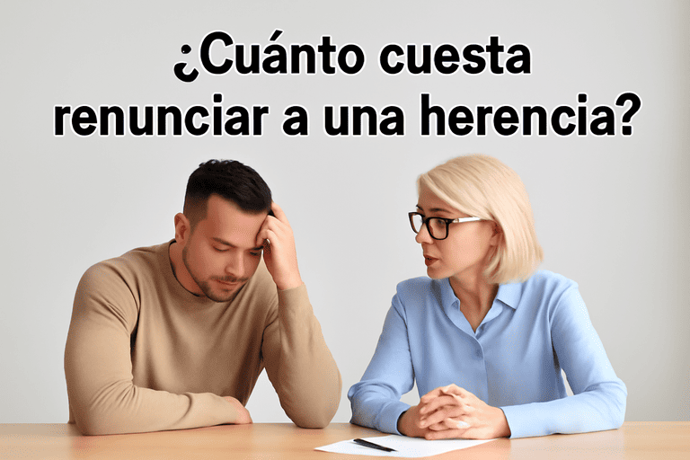 cuanto cuesta renunciar a una herencia