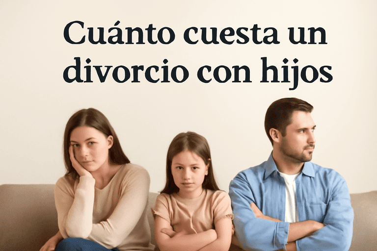 cuanto cuesta un divorcio con hijos