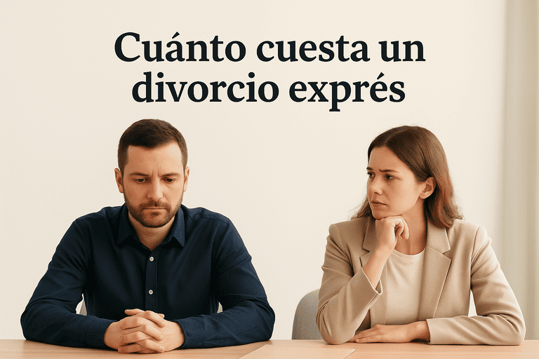 cuanto cuesta un divorcio express