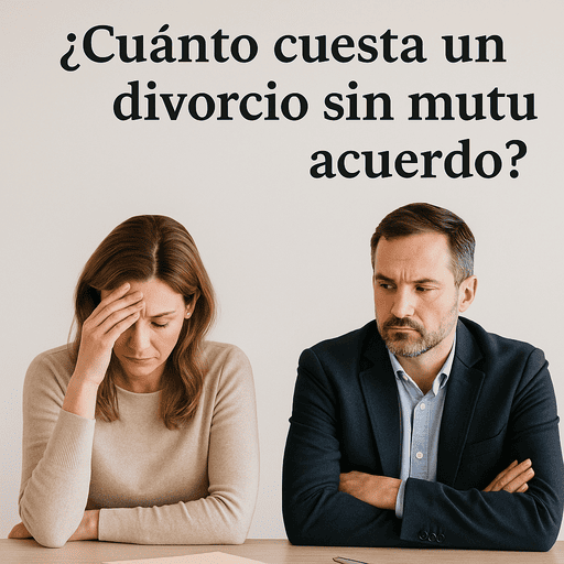 cuanto cuesta un divorcio sin mutuo acuerdo