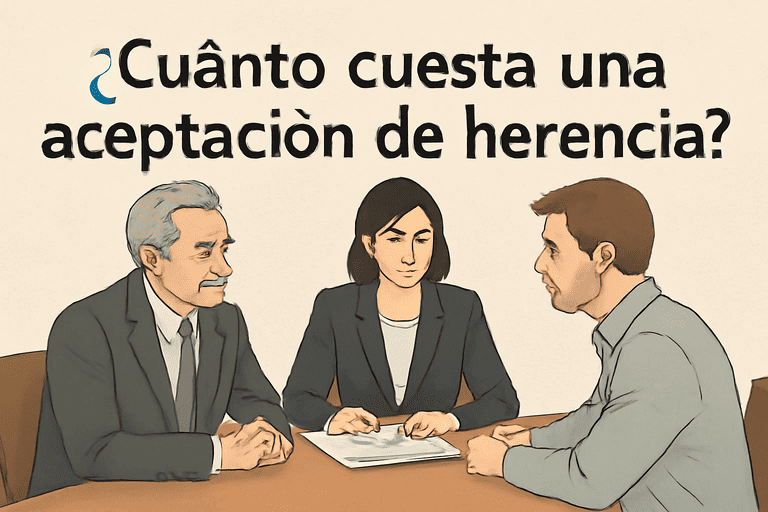 cuanto cuesta una aceptación de herencia