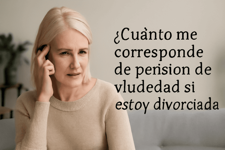 cuánto me corresponde de pensión de viudedad si estoy divorciada