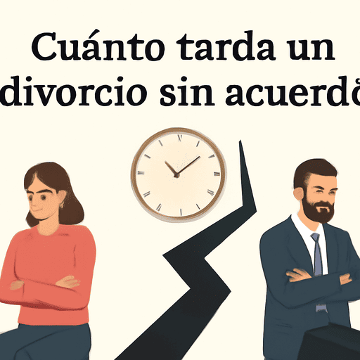 cuanto tarda un divorcio sin acuerdo