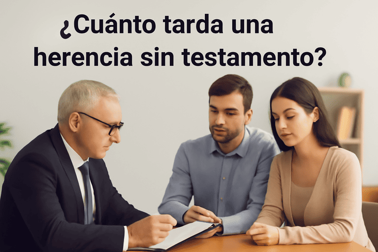 cuanto tarda una herencia sin testamento