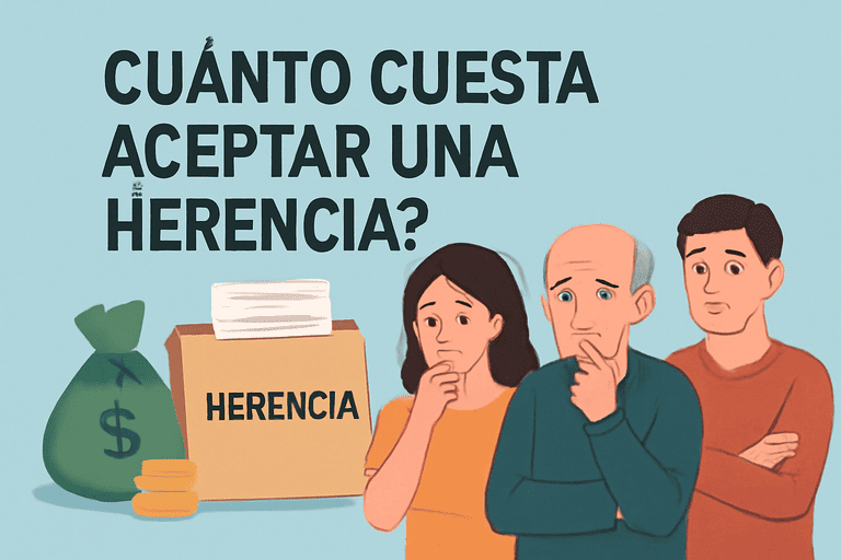 cuanto cuesta aceptar una herencia