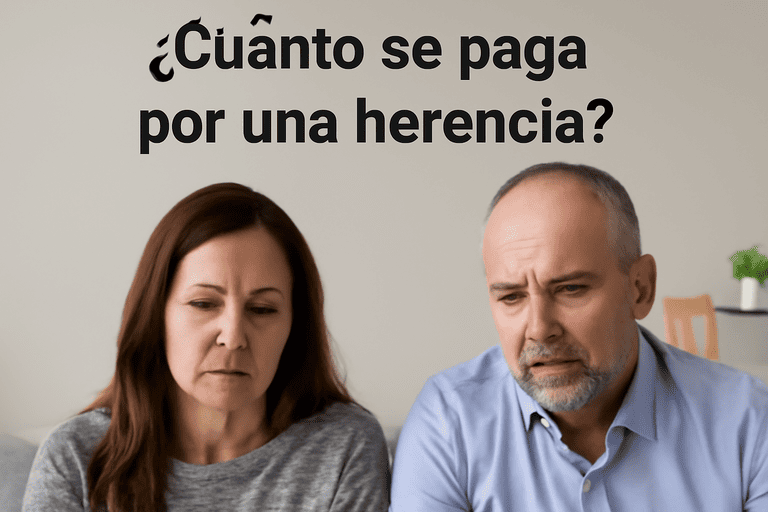 cuanto se paga por una herencia