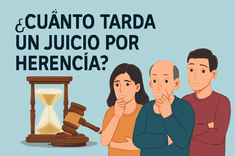 cuanto tarda un juicio por herencia