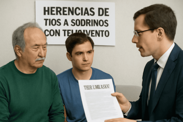 Herencias de tíos a sobrinos con testamento
